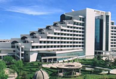 Weifang central business building